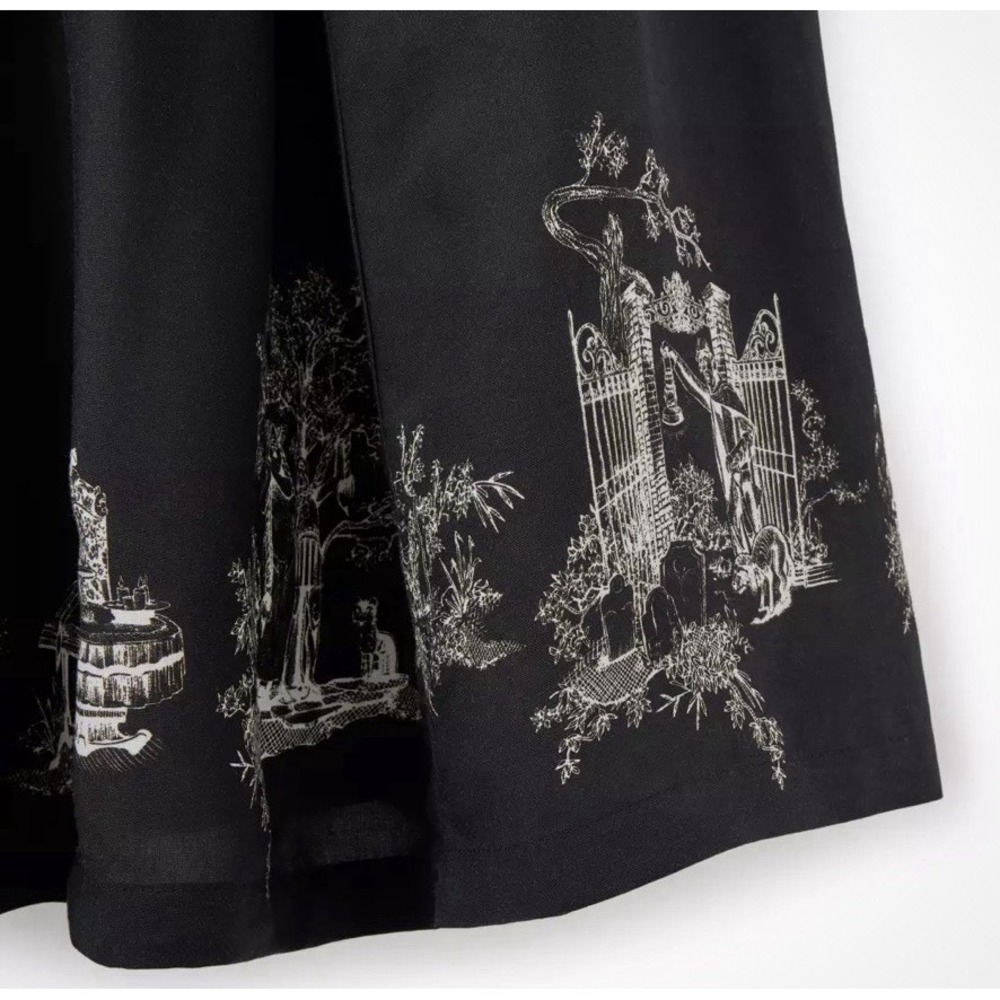 Disney Parks 2026 Her Universe Haunted Mansion Long Skirt Small NWT - Picture 3 of 4
